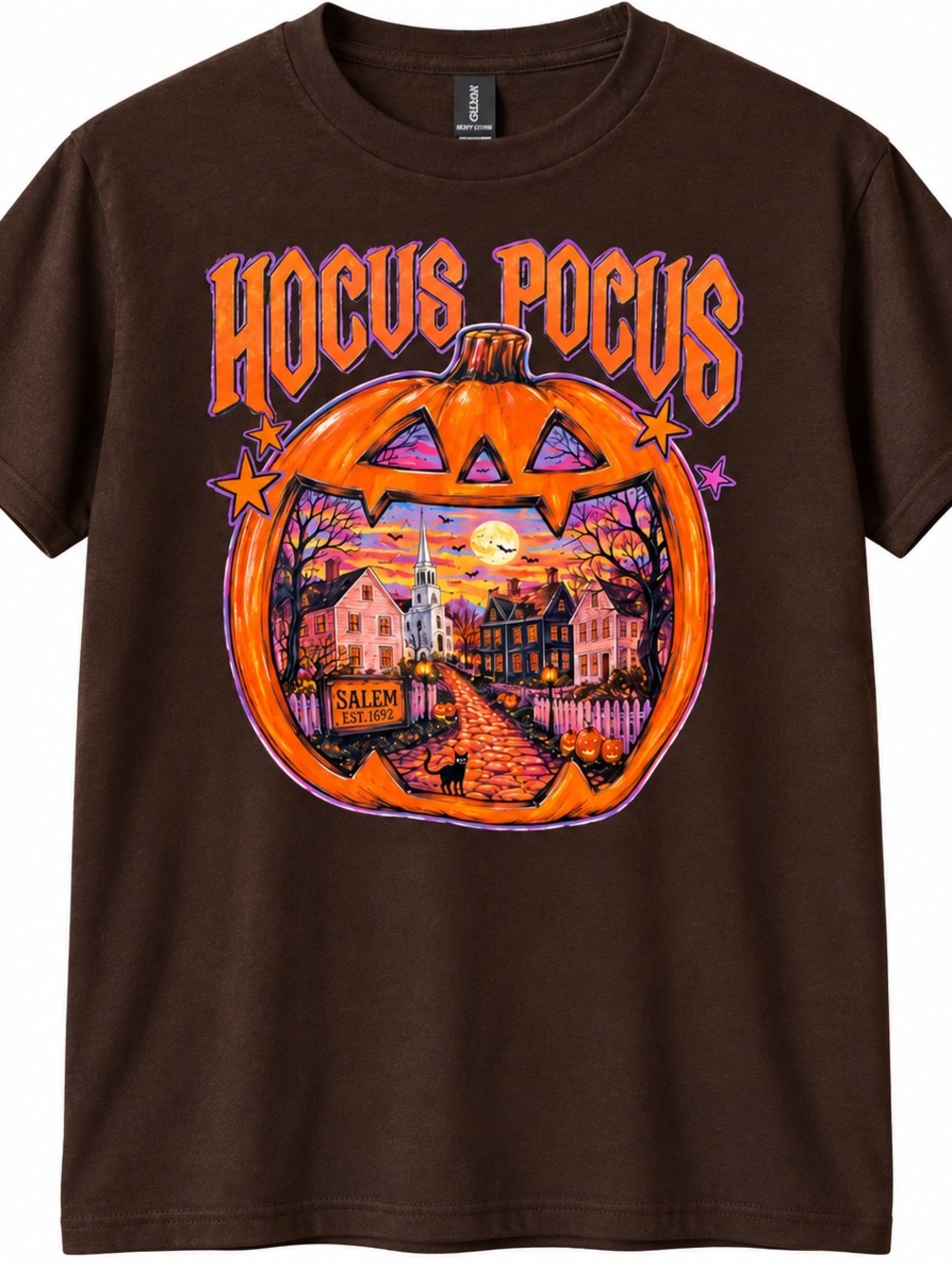 Adult 2XL NWOT Hocus Pocus Pumpkin Graphic Tee